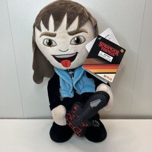 Rare Walgreens Netflix Stranger Things Eddie Munson Animated Plush Guitar Rocker
